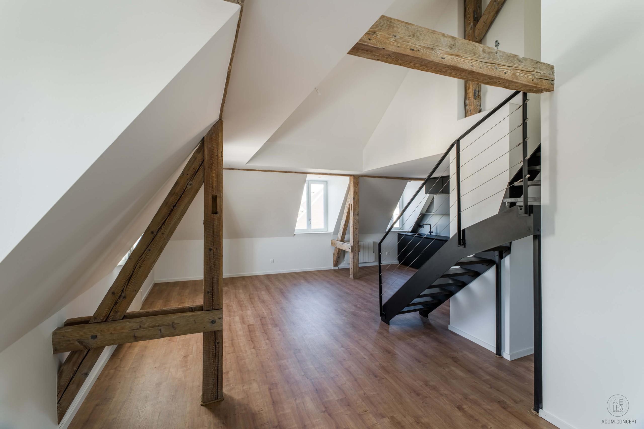 Création de 2 Duplex à Strasbourg