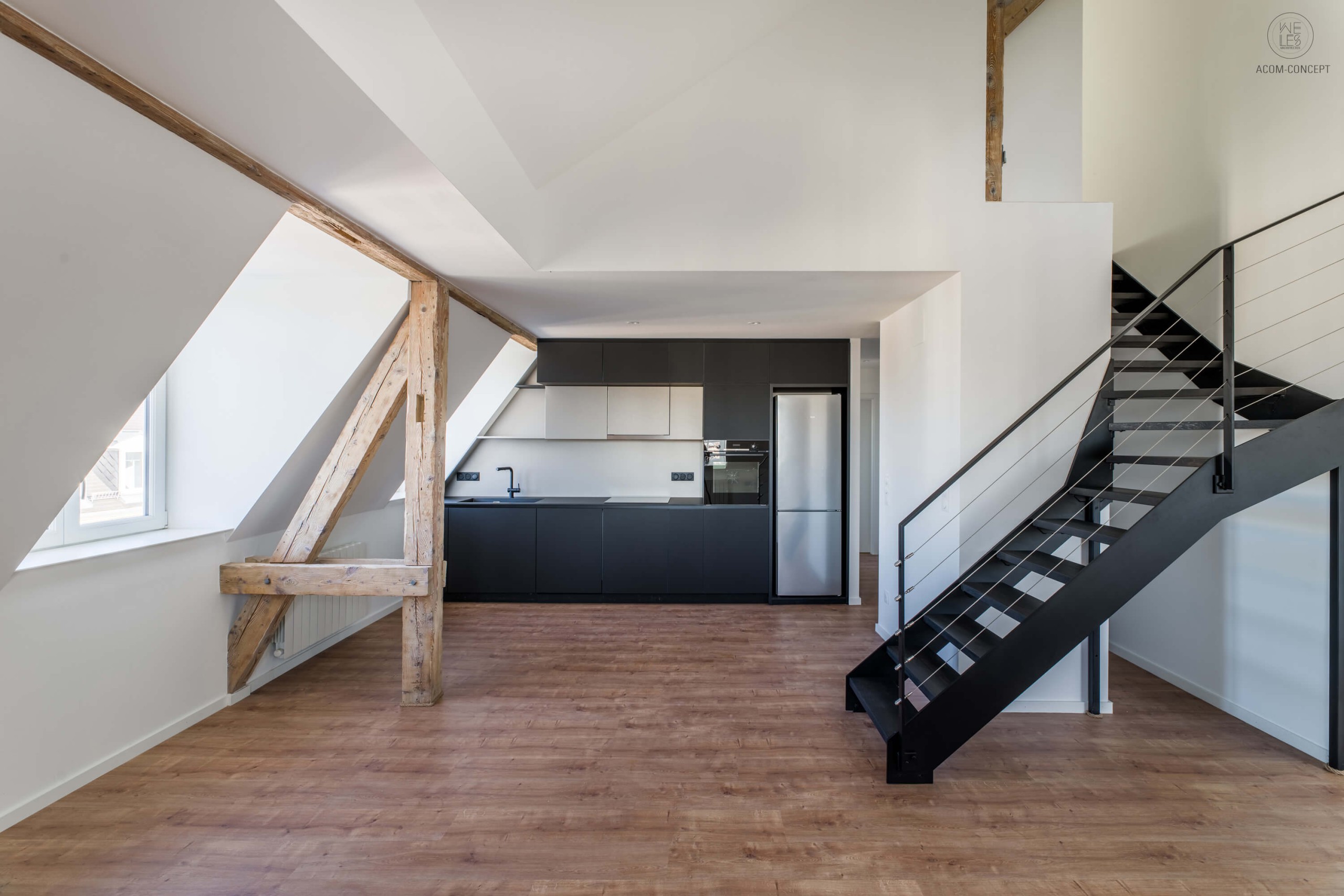 Création de 2 Duplex à Strasbourg