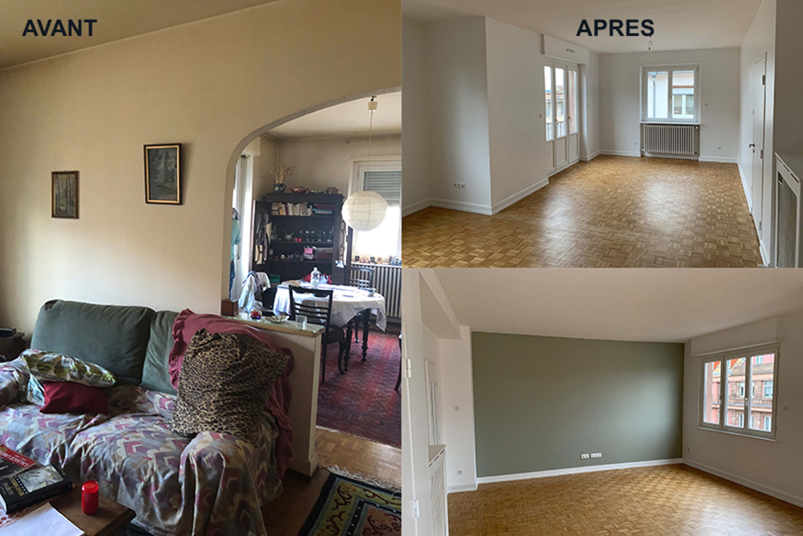 Rénovation complète d’un appartement au coeur de Strasbourg